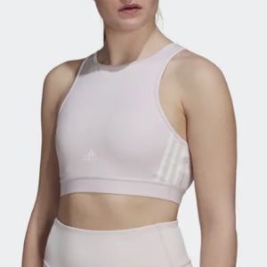 ADIDAS HYPERGLAM AEROREADY TRAINING LIGHT-SUPPORT WORKOUT BRA Large